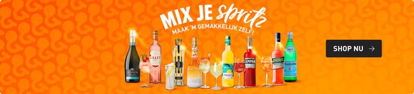 Spritz alarm! Alleen dit weekend tot 25% korting op geselecteerde producten